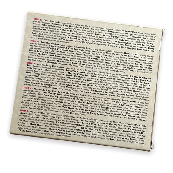 G.I. Jukebox Original Hits From Swing Era 5 CD Set 1936-1946 Released 1993 EUC - Picture 5 of 8